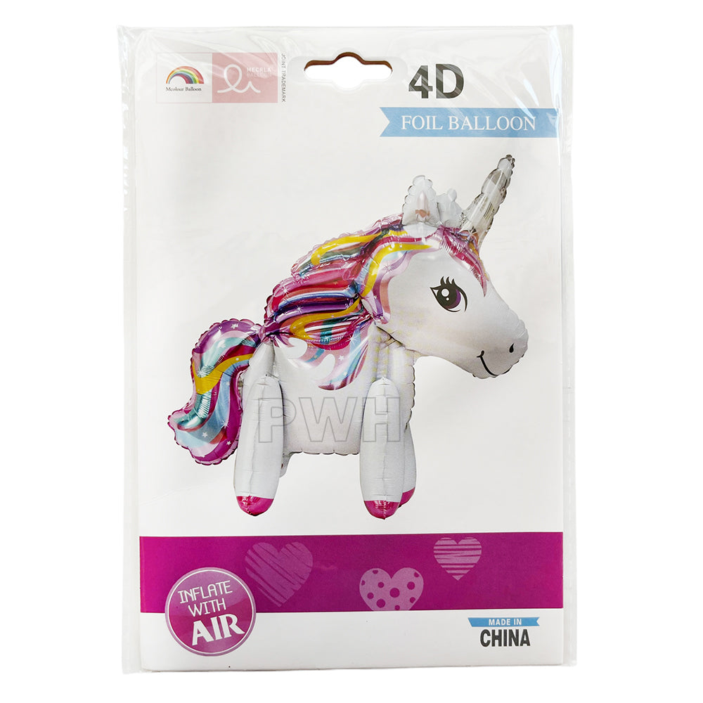Unicorn Shape Foil Balloon