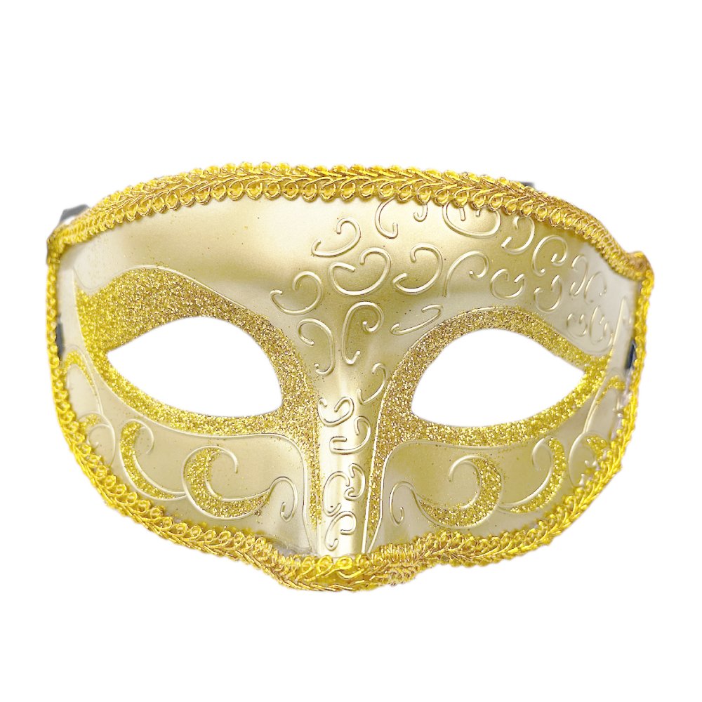 Venetian Masquerade Vintage Half Face Mask - [ 1Pcs ]