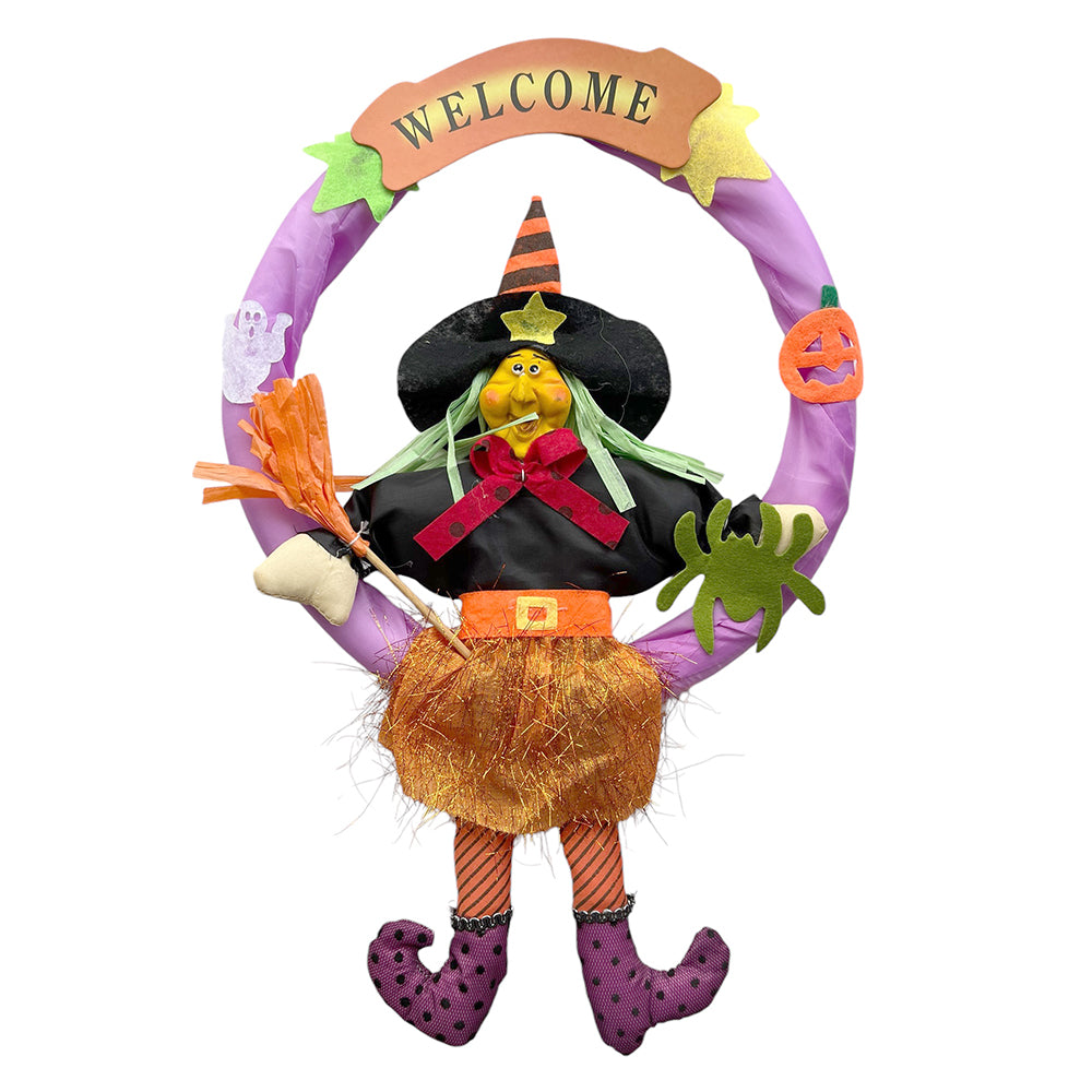 Welcome Witch Wall Hanging (1 pcs)-Party wholesale hub