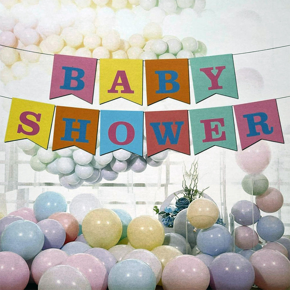 Baby Shower Paper Wall Banner - Party Wholesale Hub