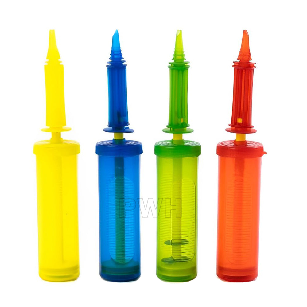 Premium Balloon Inflation Hand Pump Macron Transparent Manual Air Pump for Latex and Foil Balloons Wholesale Party Decoration Accessory