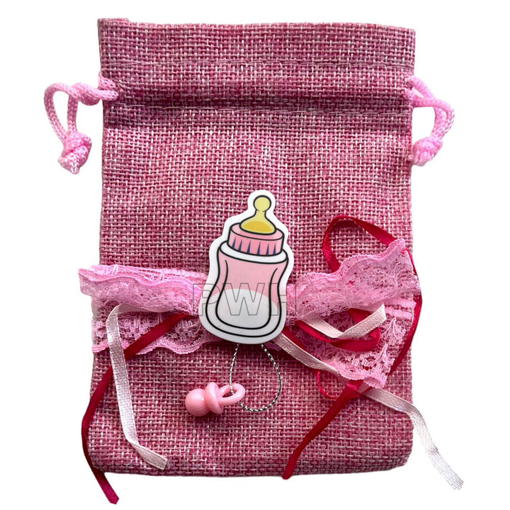 Burlap mini gift hamper bag for party favors, return gifts, wedding giveaways, and festive gift packaging.