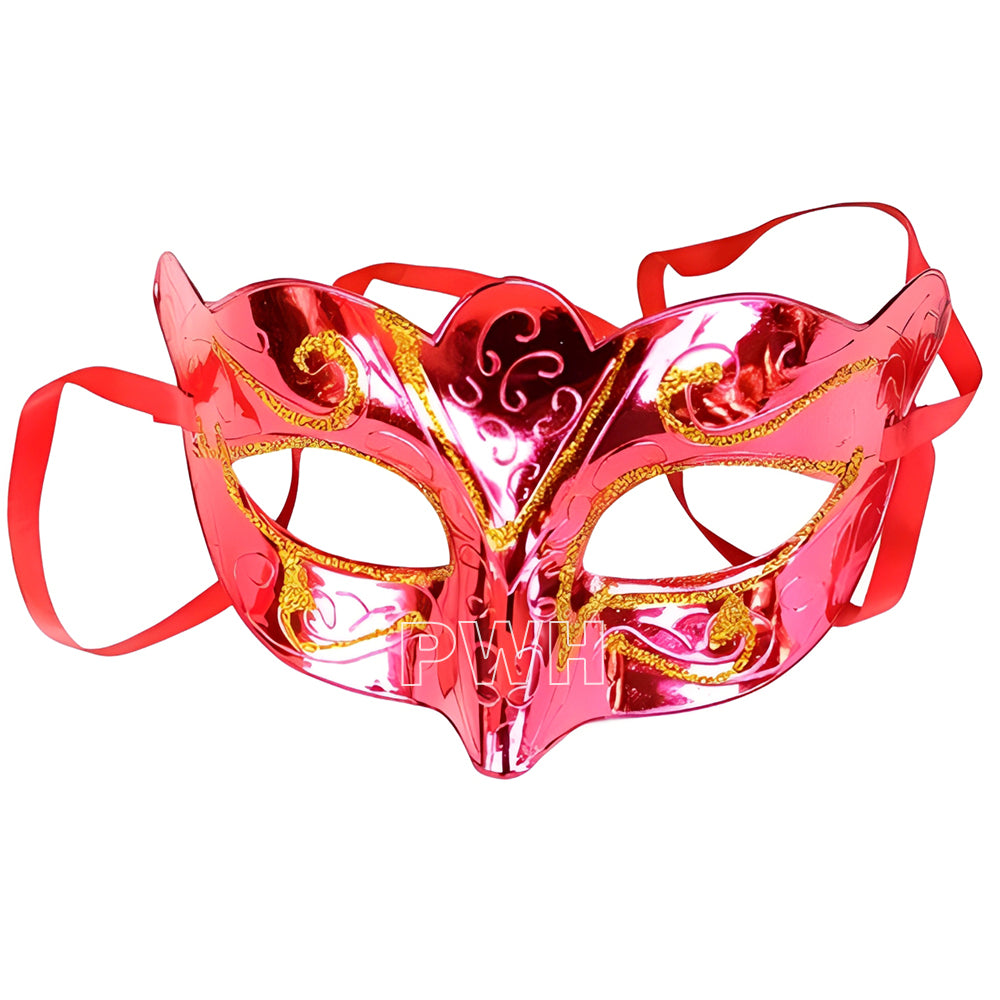 Carnival Party Glitter Eye Mask - Assorted colors [ 1Pcs ]
