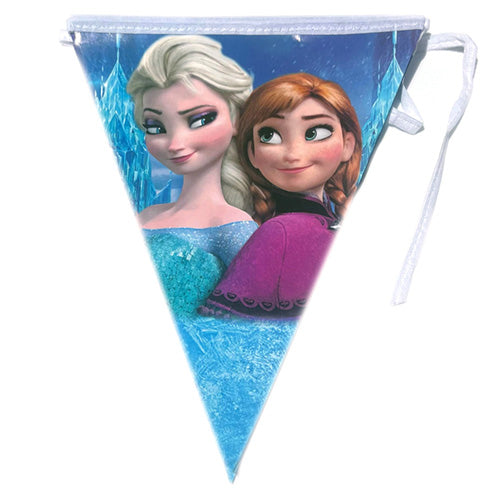 Frozen Theme Birthday Wall Banner - open - Party Wholesale Hub