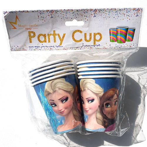 Frozen Theme Paper Cups - Party Wholesale Hub