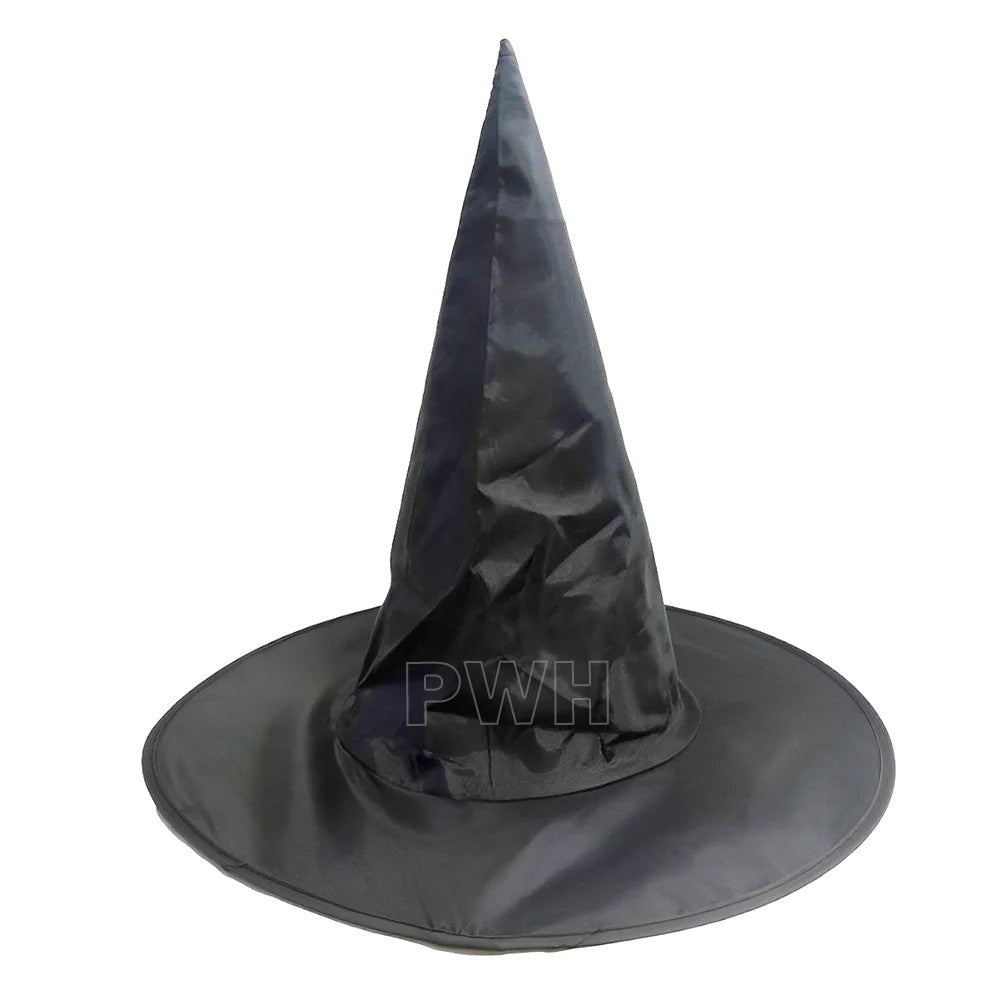 Halloween witch hat black pointed costume hat for Halloween parties and theme events from Party Wholesale Hub India