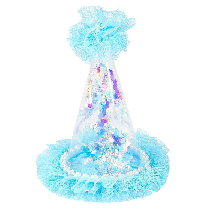Kid's Birthday Transparent Cap - Assorted Design [1 Pcs]