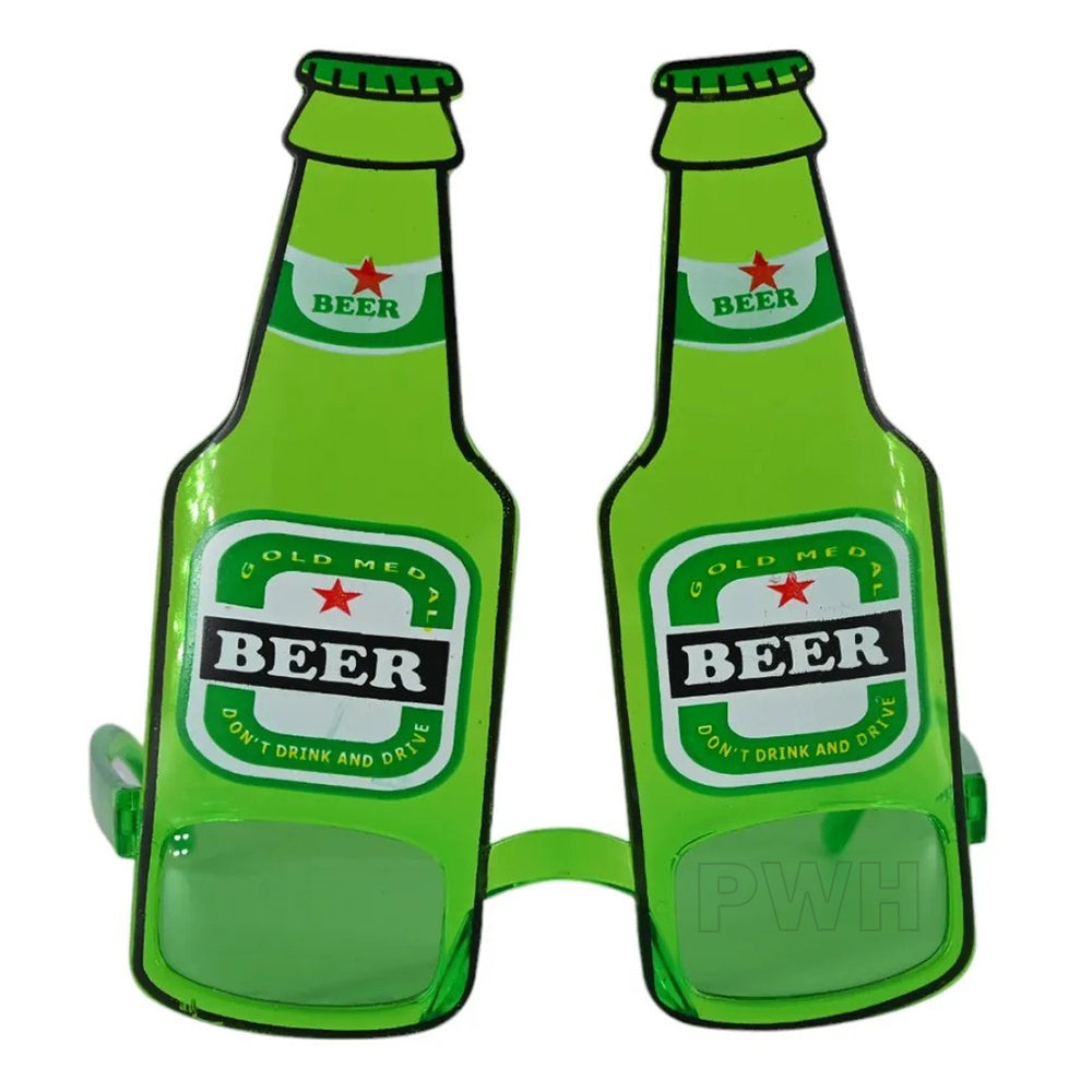 Luxury premium beer glasses party goggles with beer mug theme for bachelor parties, pub nights, Oktoberfest celebrations, birthdays, New Year parties, and photo booth accessories from Party Wholesale Hub India.
