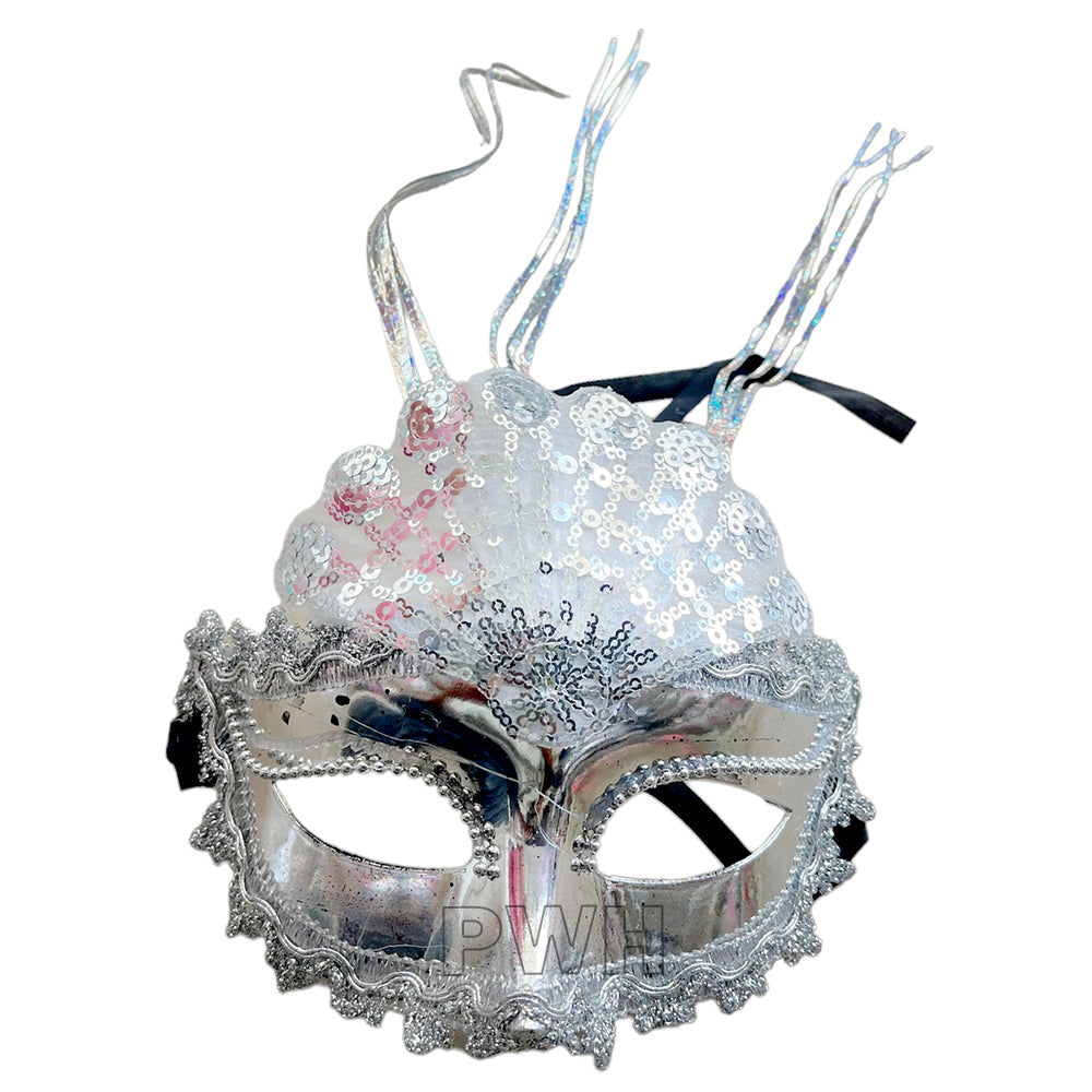 Luxury premium carnival masquerade eye mask in assorted colors for masquerade parties, carnival celebrations, Halloween, birthdays, and themed events from Party Wholesale Hub India.
