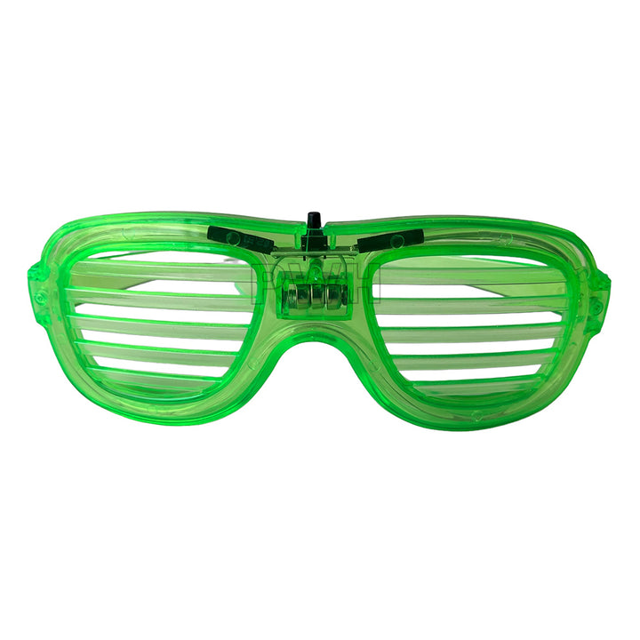 Luxury premium LED light-up party goggles in assorted colors for birthdays, glow parties, DJ nights, concerts, festivals, office celebrations, and neon theme events from Party Wholesale Hub India.