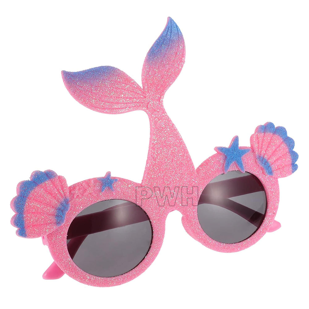 Luxury premium mermaid theme fancy party goggles for under the sea birthday parties, baby showers, pool parties, themed celebrations, and photo booth accessories from Party Wholesale Hub India.