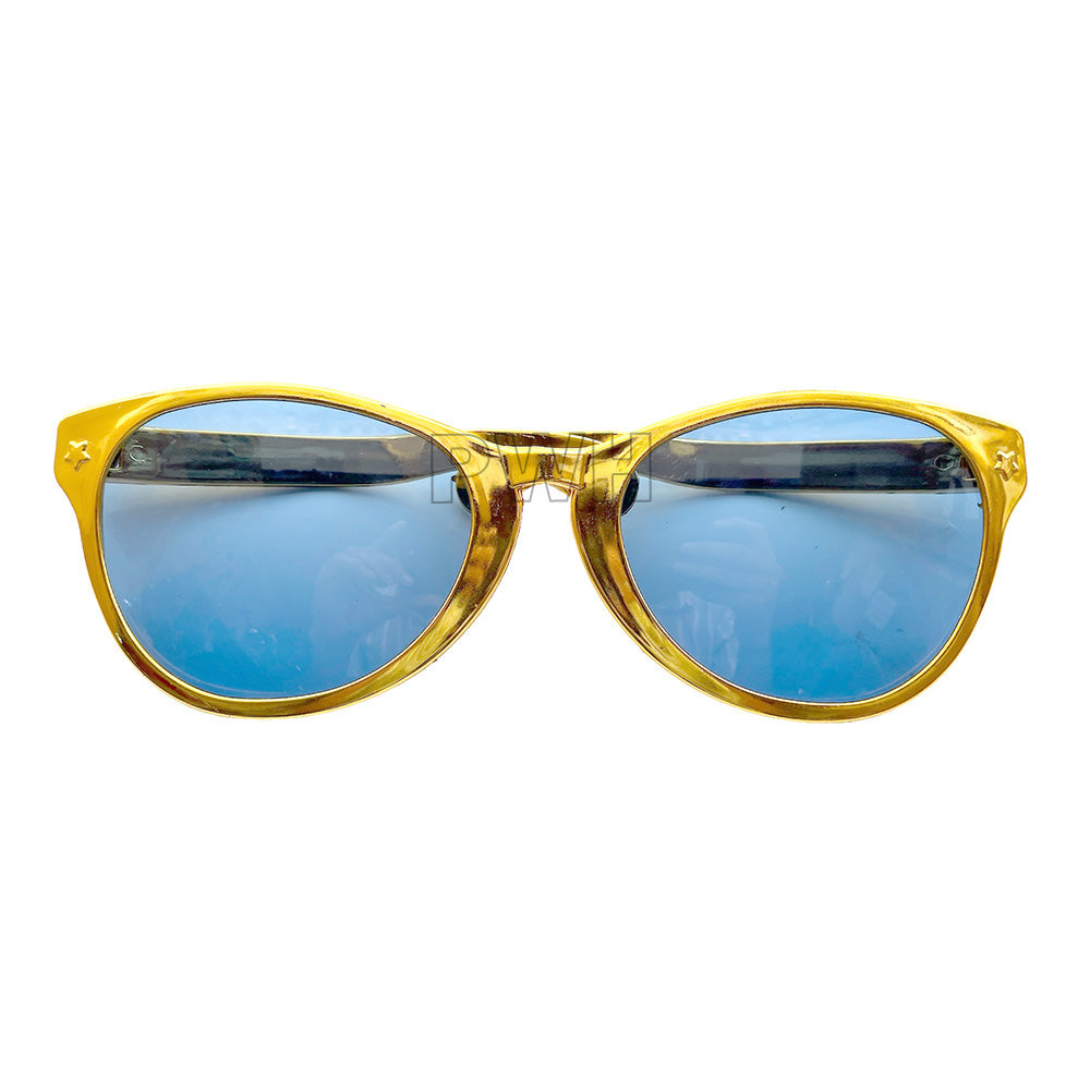 Luxury premium retro oval shaped funny party goggles in assorted colors for birthdays, office parties, festivals, concerts, theme celebrations, and photo booth accessories from Party Wholesale Hub India.