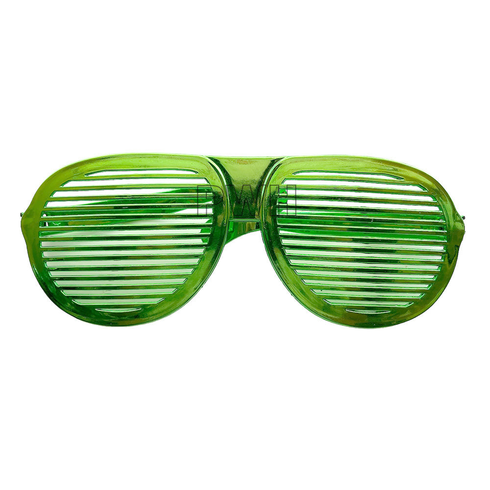 Luxury premium retro shutter shaped funny party goggles in assorted colors for birthdays, office parties, festivals, concerts, theme celebrations, and photo booth accessories from Party Wholesale Hub India.