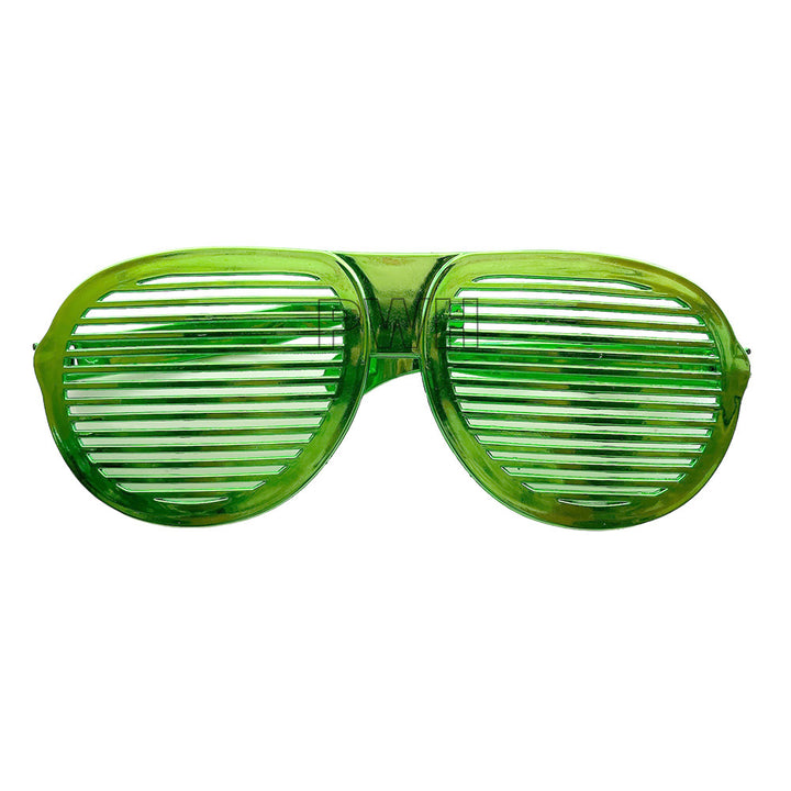 Luxury premium retro shutter shaped funny party goggles in assorted colors for birthdays, office parties, festivals, concerts, theme celebrations, and photo booth accessories from Party Wholesale Hub India.