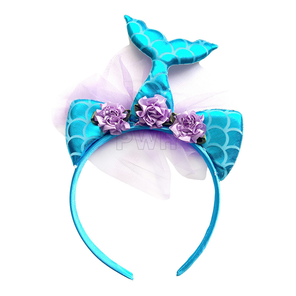 Mermaid hair band for kids birthday parties, mermaid theme celebrations, and fantasy events from Party Wholesale Hub India