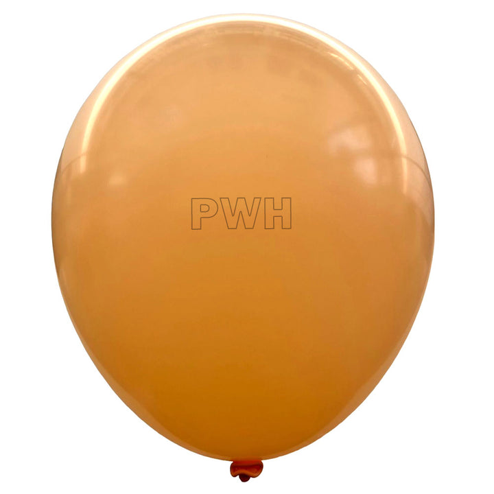 12" Macaron Latex Pastel Balloons [100 pcs pack] - Peach