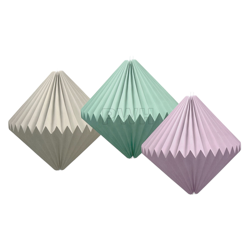 Paper Honeycomb Hanging Decoration Ornament 40x40CM in assorted colors for birthday, wedding, office party, and event decoration from Party Wholesale Hub.