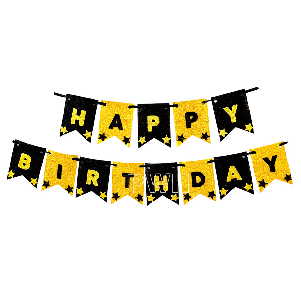 Happy Birthday EVA wall banner reusable foam birthday backdrop decoration for kids and family party wholesale