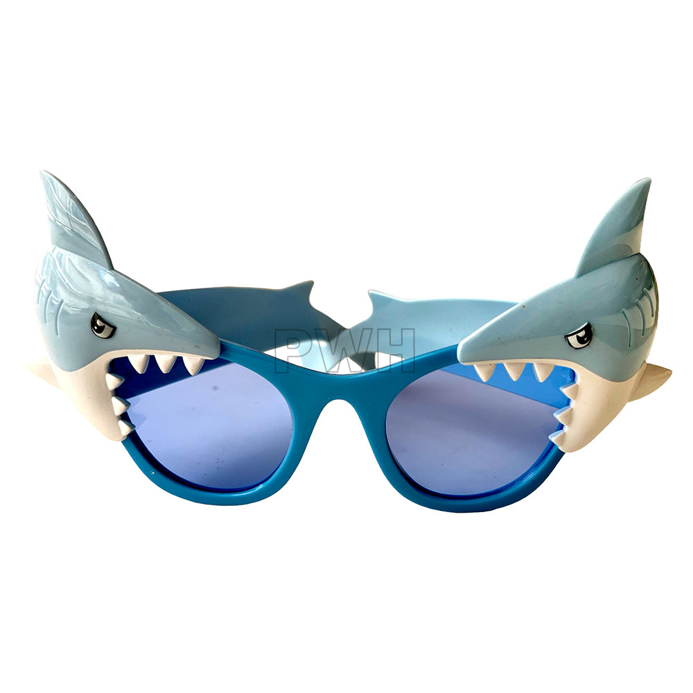 Premium shark theme party goggles for kids' birthday parties, ocean and beach theme celebrations, photo booth props, and wholesale party supplies from Party Wholesale Hub India.