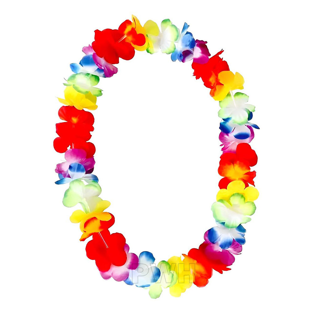Rainbow floral tiara headband and garland set for bachelorette parties, weddings, bridal showers, and theme celebrations from Party Wholesale Hub India