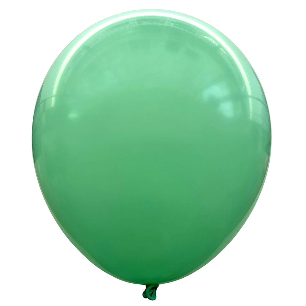 12" Sweet Pastel Latex Balloons - Isolated - Green - Party Wholesale Hub