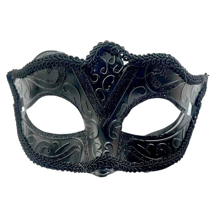 venetian masquerade vintage mask black-party wholesale hub