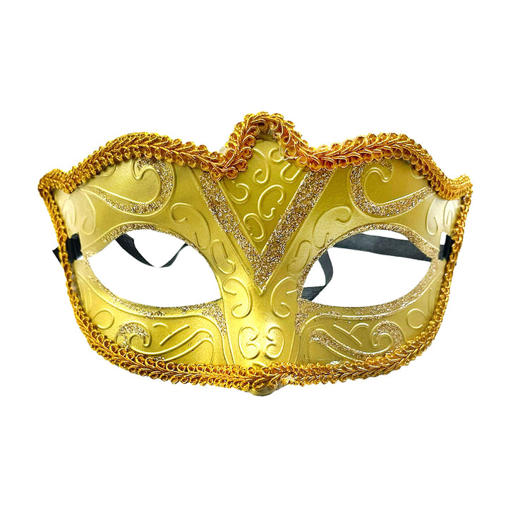 venetian masquerade vintage mask golden-party wholesale hub
