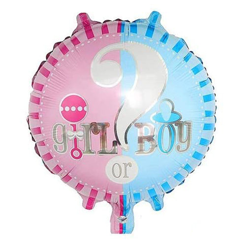 18" Boy or Girl Foil Balloon - Party Wholesale Hub